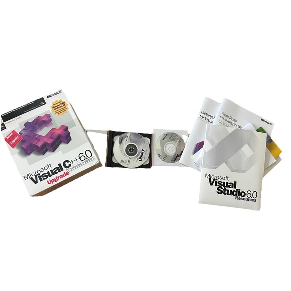 Microsoft Visual C++ 6.0 Professional Edition, UPGRADE‎ - Picture 1 of 9
